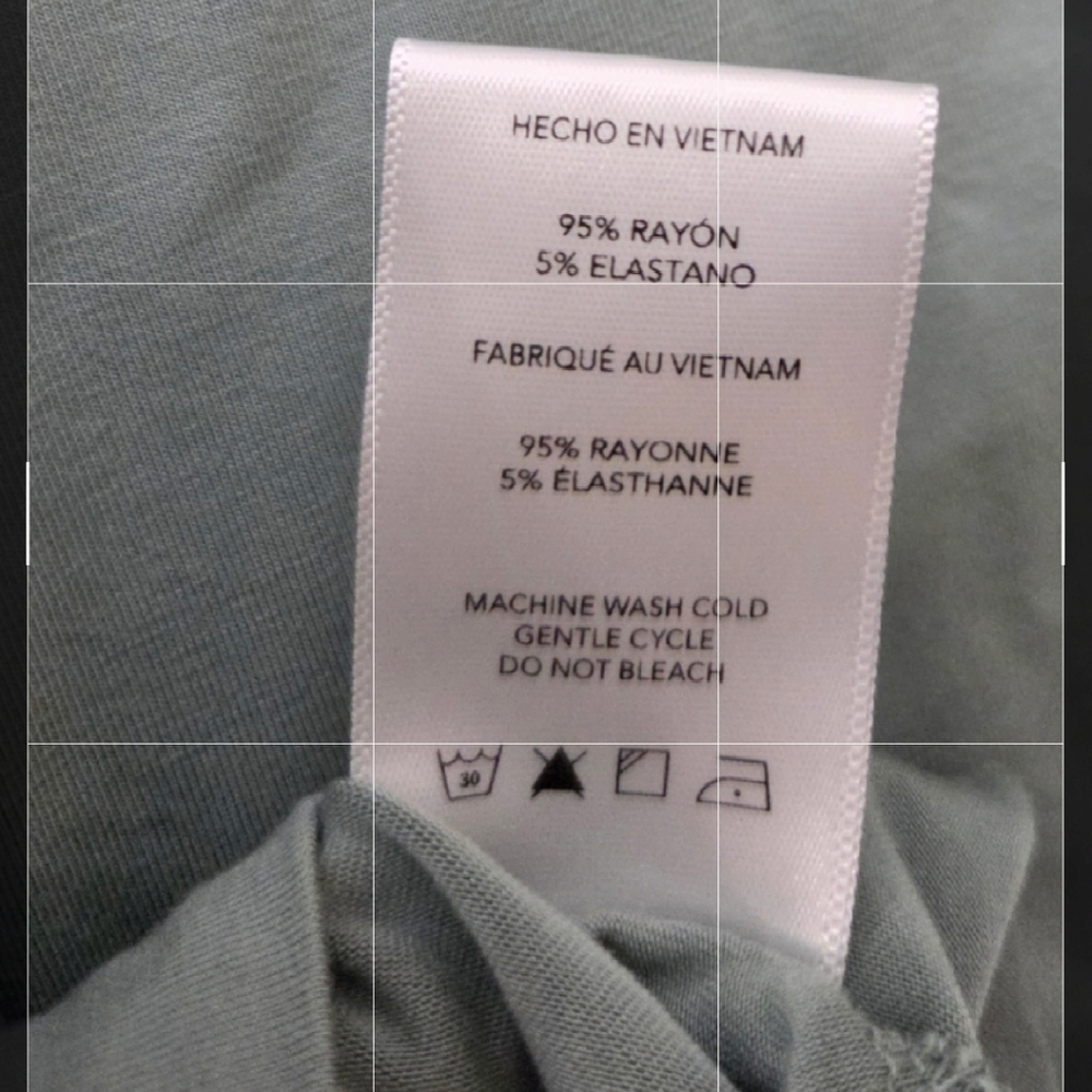 NWOT Rae Mode Women's Relaxed Fit Scoop Neck Top - Green Sz L - Picture 4 of 4